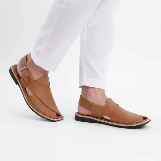 Traditional Handmade Peshawari Chappal For Men