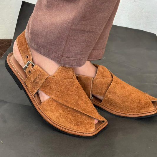 DajiWear Pure Sabar Handmade Peshawari Chappal
