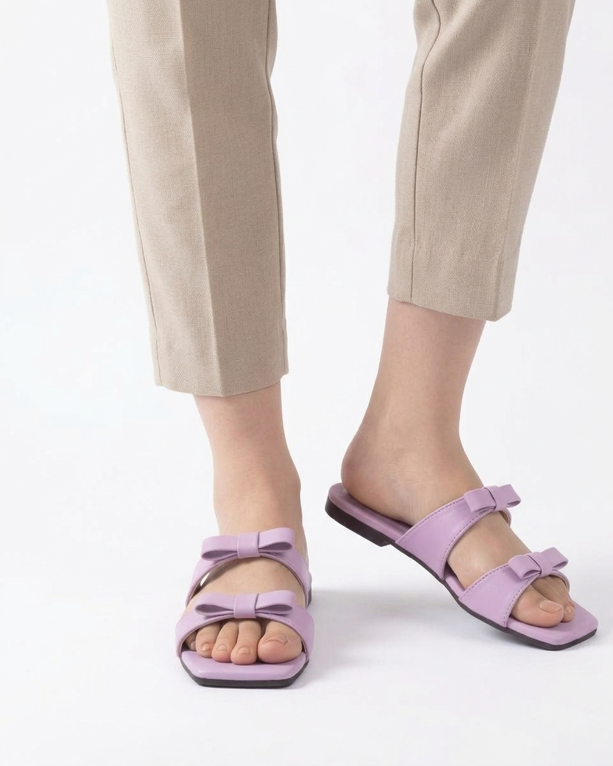 Women Fancy Rexine Flats – Casual & Formal Wear