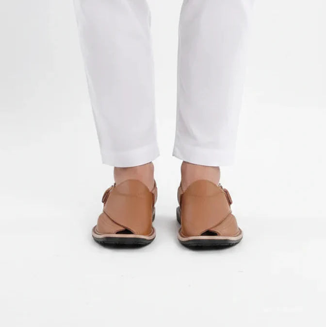 Traditional Handmade Peshawari Chappal For Men