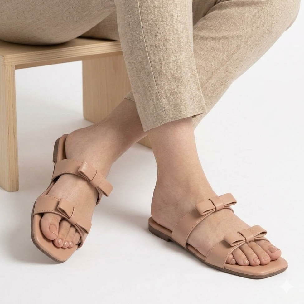 Women Fancy Rexine Flats – Casual & Formal Wear