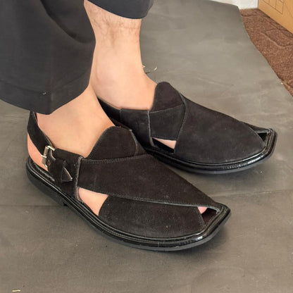 Handmade Premium Sabar Smart Zalmi Chappal by DajiWear