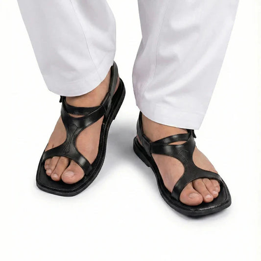Handmade Pure Leather Panjedar Chappal for Men