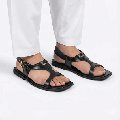 Handmade Pure Leather Panjedar Chappal for Men