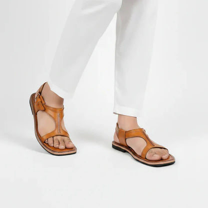 Handmade Pure Leather Panjedar Chappal for Men