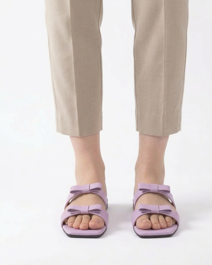 Women Fancy Rexine Flats – Casual & Formal Wear